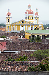 Image showing the cathedral of granada nicaragua