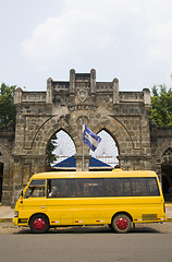 Image showing entrance to the handicrafts artesania market masaya nicaragua