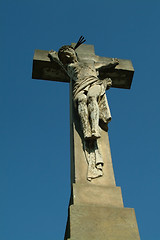 Image showing Jesus on the cross