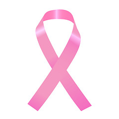 Image showing Pink Ribbon Ilustration