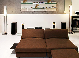 Image showing Retro living room