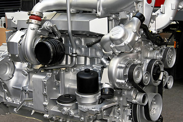 Image showing Diesel engine