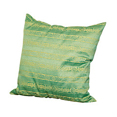 Image showing Green pillow