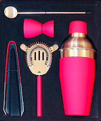 Image showing Shaker set pink