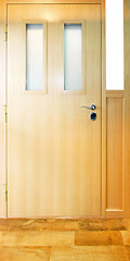 Image showing Wooden door