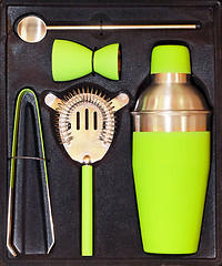 Image showing Shaker set green