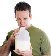 Image showing Spoiled Milk