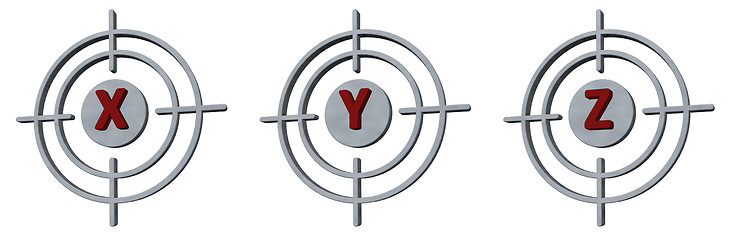 Image showing target xyz