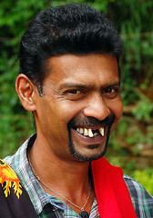 Image showing Portrait of Street Trader