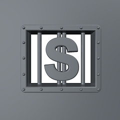 Image showing dollar prison