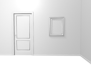 Image showing blank picture frame