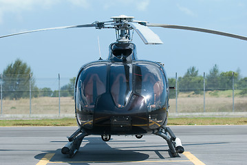 Image showing Black helicopter