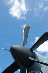 Image showing Airplane propeller