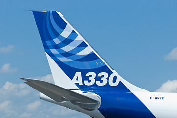 Image showing Airbus A330 at Singapore Airshow