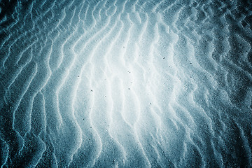 Image showing Beach with soft sand