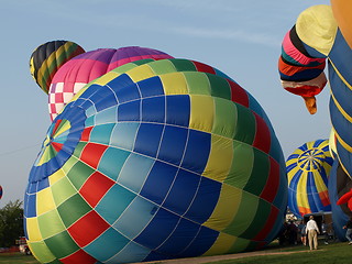 Image showing Hot air balloons.