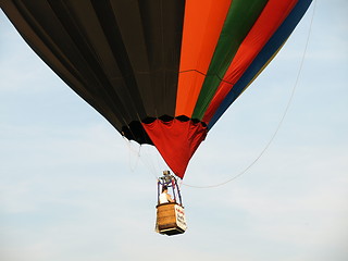 Image showing Hot air balloons.