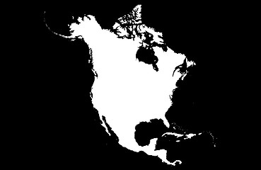 Image showing North America