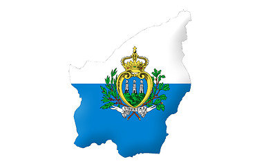 Image showing Most Serene Republic of San Marino