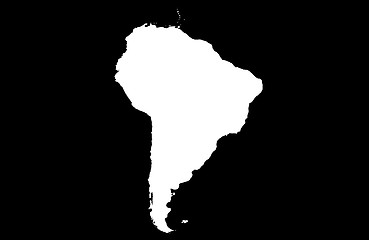 Image showing South America