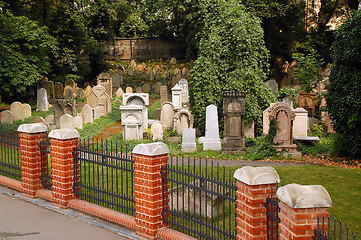 Image showing Old Jewish Cemetery in Zhizhkov