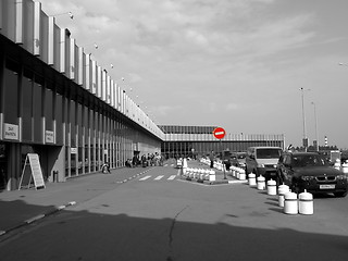 Image showing Russia. Moscow. International airport Sheremetyevo. 15 April 2010. Under a ban