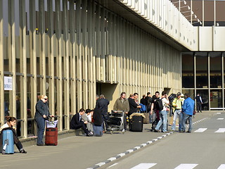 Image showing Russia. Moscow. International airport Sheremetyevo. 15 April 2010. Turn