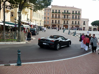 Image showing Monaco. French Riviera. Monaco-Ville. Courtyard of Prince's Palace of Monaco  