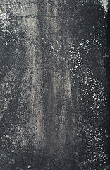 Image showing Background of black sandpaper