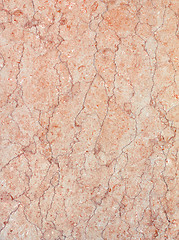 Image showing Detail of polished marble - wall