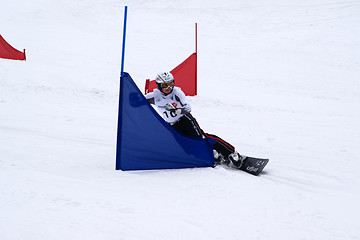 Image showing Snowboard. Competition.