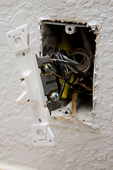 Image showing Damaged Wiring