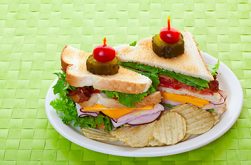 Image showing Sandwich