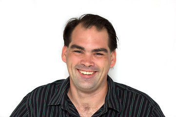 Image showing man with big smile