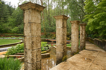 Image showing Stone Pillars