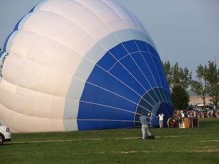 Image showing Hot air balloons.