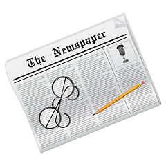 Image showing Newspaper