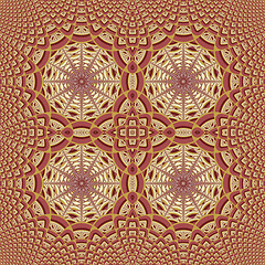 Image showing Fractal pattern background