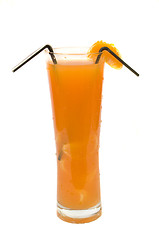 Image showing orange and mandarin cocktail