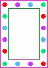 Image showing Dotty Border