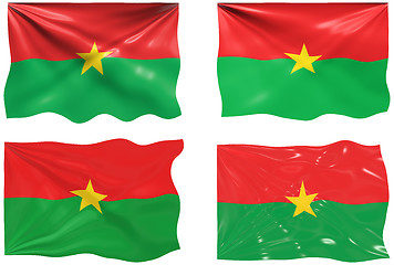 Image showing Flag of Burkina Faso