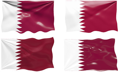 Image showing Flag of Qatar