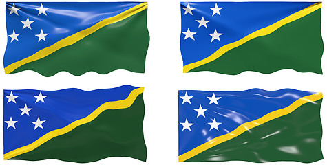 Image showing Flag of Solomon Islands