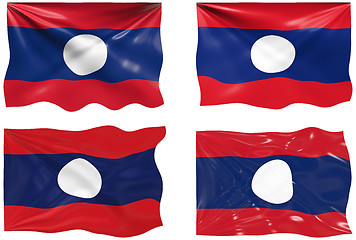 Image showing Flag of Laos