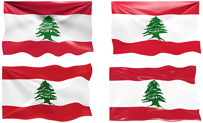 Image showing Flag of Lebanon