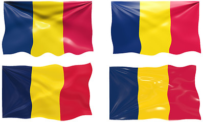 Image showing Flag of Chad