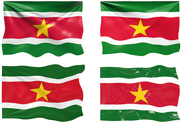 Image showing Flag of Suriname