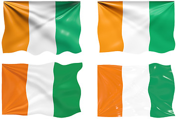 Image showing Flag of Cote d'Ivoire