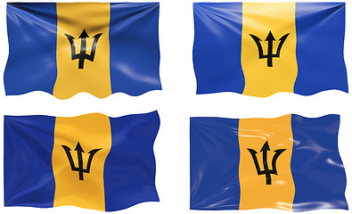 Image showing Flag of Barbados