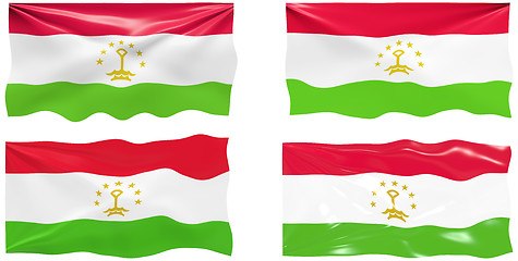 Image showing Flag of Tajikistan